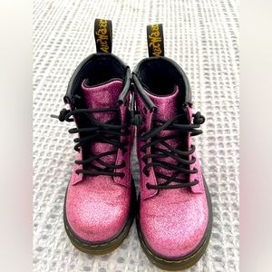 Kids Hot Pink Dr Martens size 9